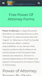 Mobile Screenshot of powerofattorney.com